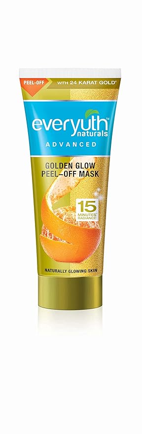 EVERYUTH NATURALS ADVANCED GOLDEN GLOW PEEL-OFF MASK, 50G