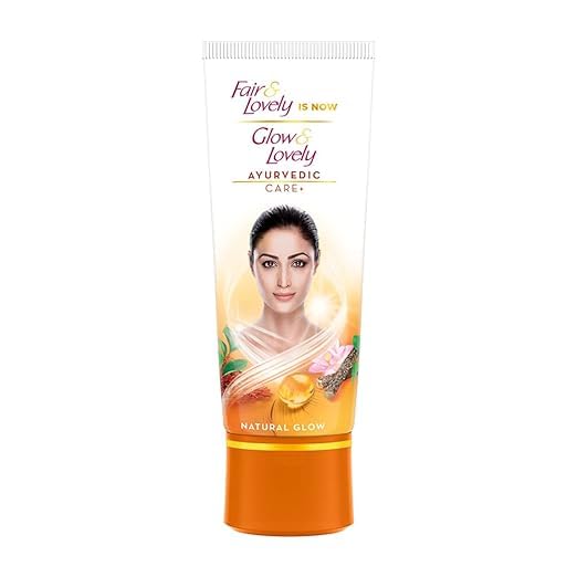 GLOW AND LOVELY AYURVEDIC CARE PLUS FACE CREAM 50GM