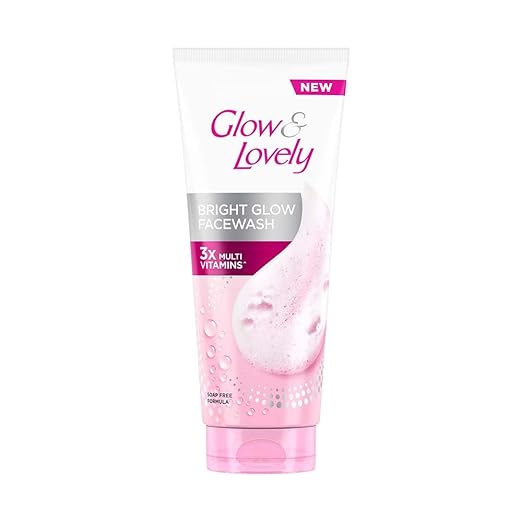 GLOW AND LOVELY BRIGHT GLOW FACE WASH 100GM