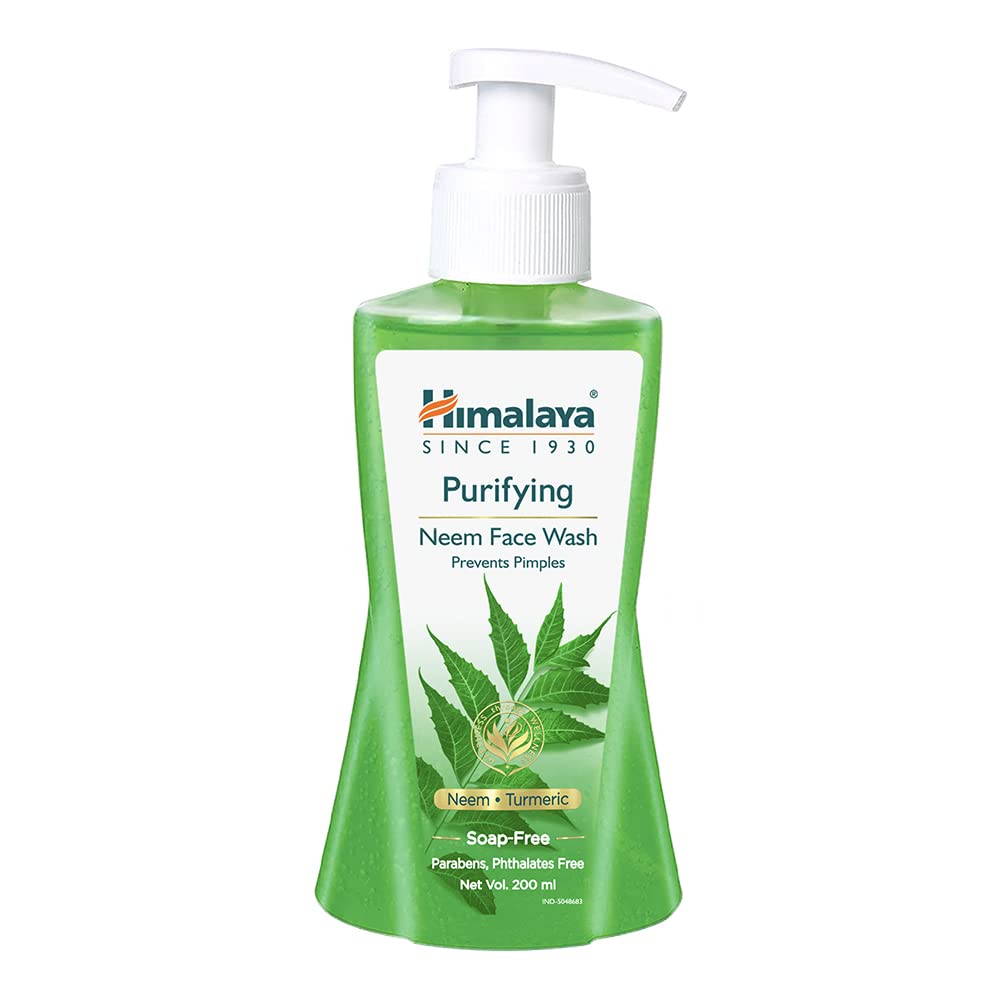 HIMALAYA HERBALS PURIFYING NEEM FACE WASH, 200ML