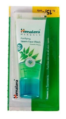 HIMALAYA PURIFYING NEEM FACE WASH, 15ML