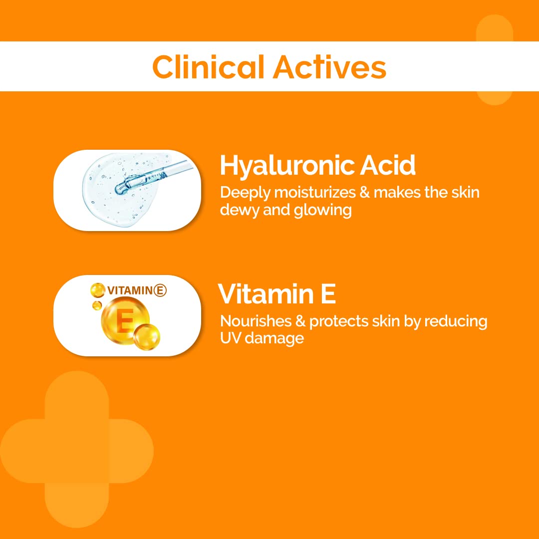 THE DERMA CO 1% HYALURONIC SUNSCREEN AQUA GEL SPF 50 PA++++ I FOR OILY, DRY, ACNE-PRONE SKIN 30GM