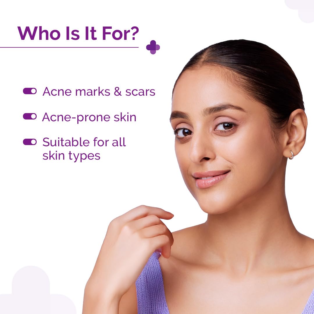 THE DERMA CO 10% NIACINAMIDE FACE SERUM WITH 2% ZINC FADES ACNE MARKS CONTROL OIL ON FACE 30ML