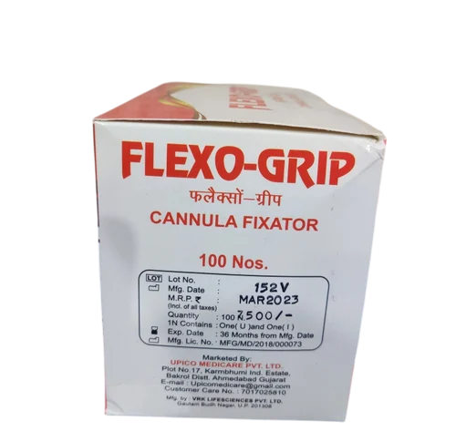 FLEXOGRIP CANULLA FIXAR 1*100