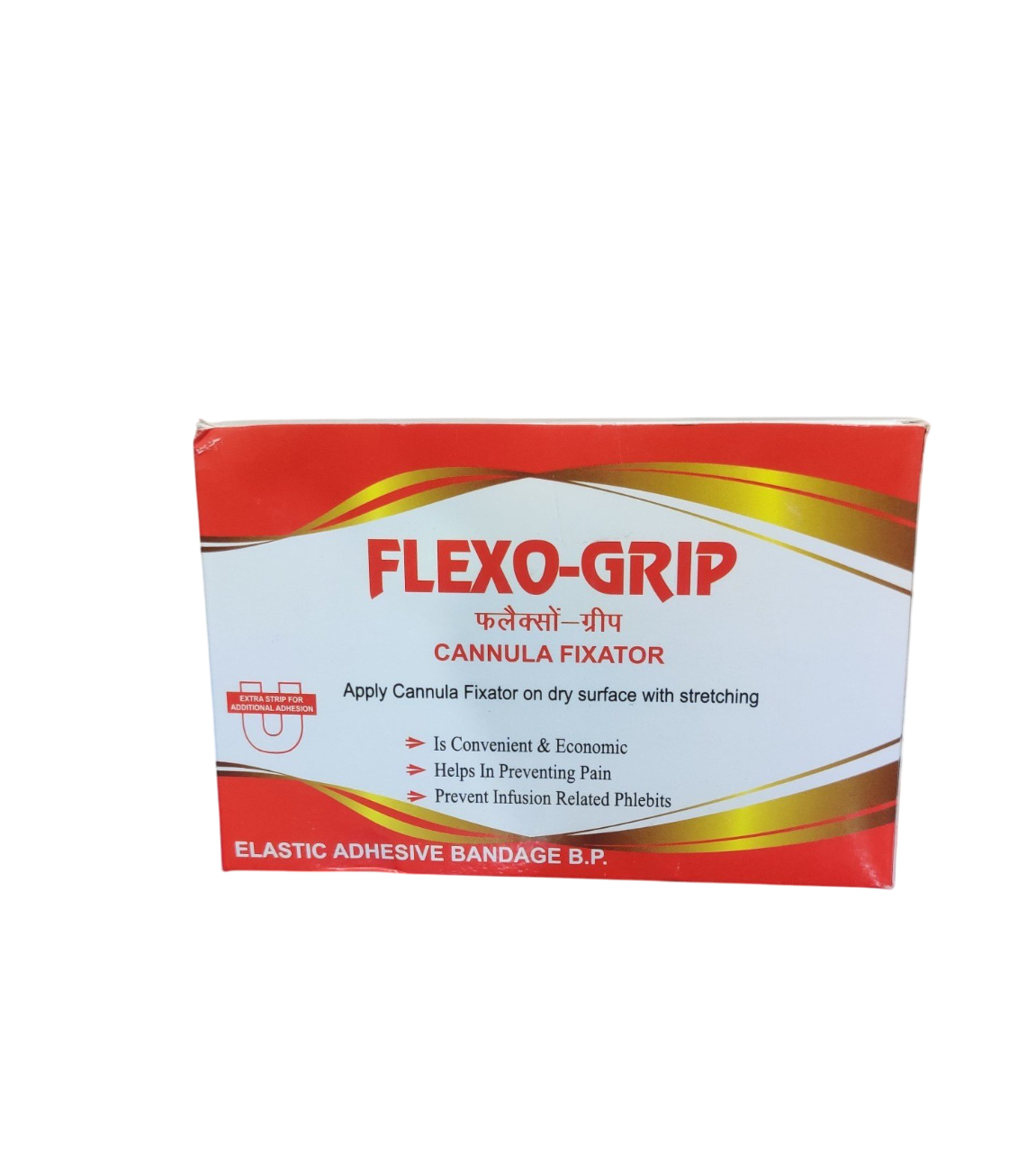 FLEXOGRIP CANULLA FIXAR 1*100