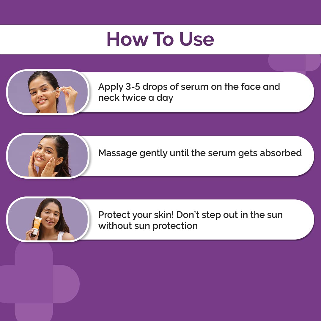 THE DERMA CO 2% KOJIC ACID FACE SERUM WITH 1% ALPHA ARBUTIN & NIACINAMIDE REDUCES DARK SPOTS 30ML
