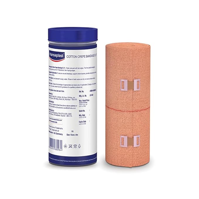 HANDLOOM CREPE BANDAGE 15CM