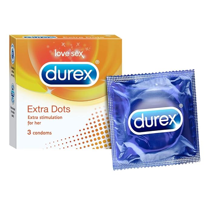 DUREX EXTRA DOTS 1X3