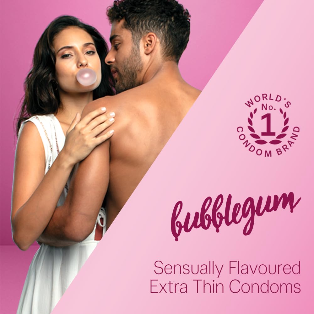 DUREX EXTRA THIN (BUBBLEGUM) 1X10