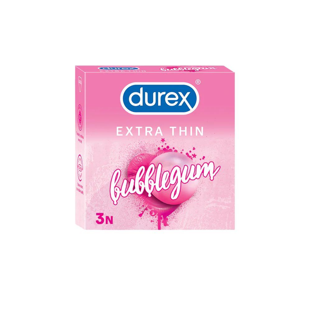 DUREX EXTRA THIN (BUBBLEGUM) 1X3