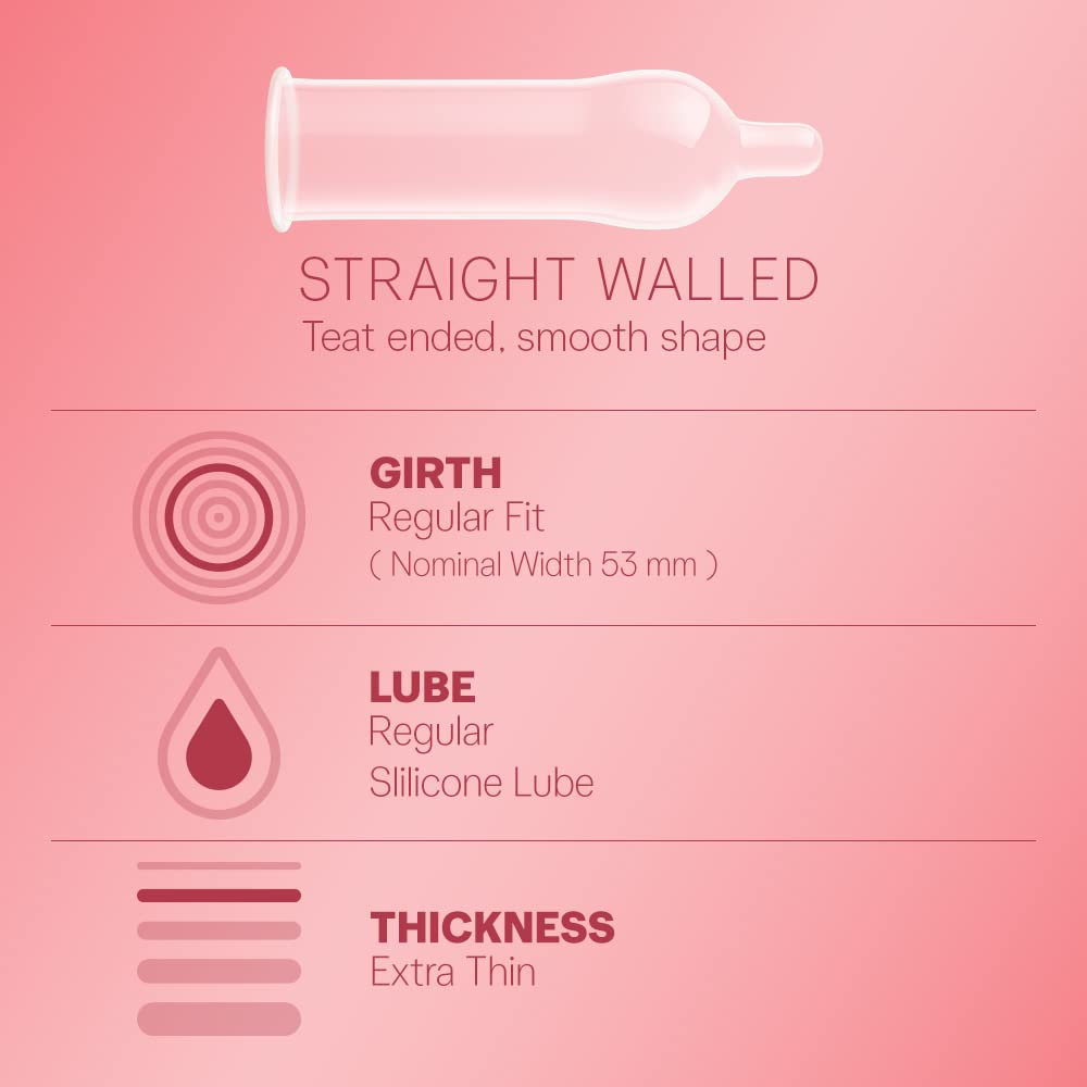DUREX EXTRA THIN (STRAWBERRY) 1X10