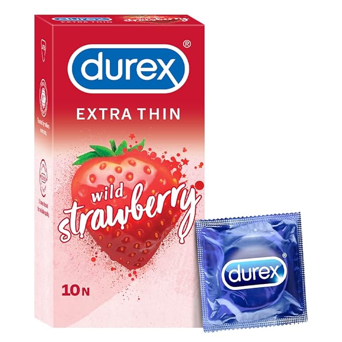 DUREX EXTRA THIN (STRAWBERRY) 1X10