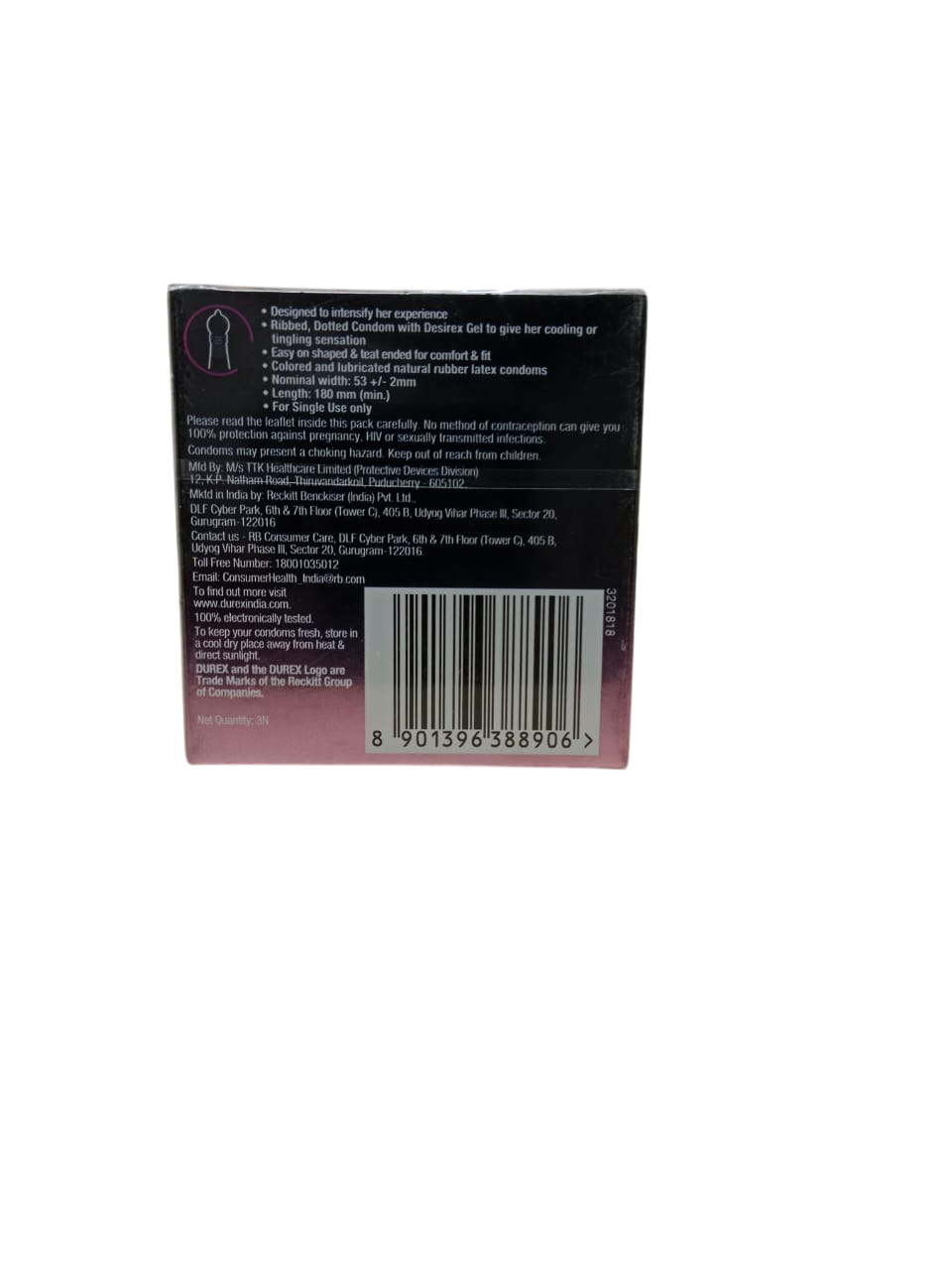 DUREX INTENSE 1X3