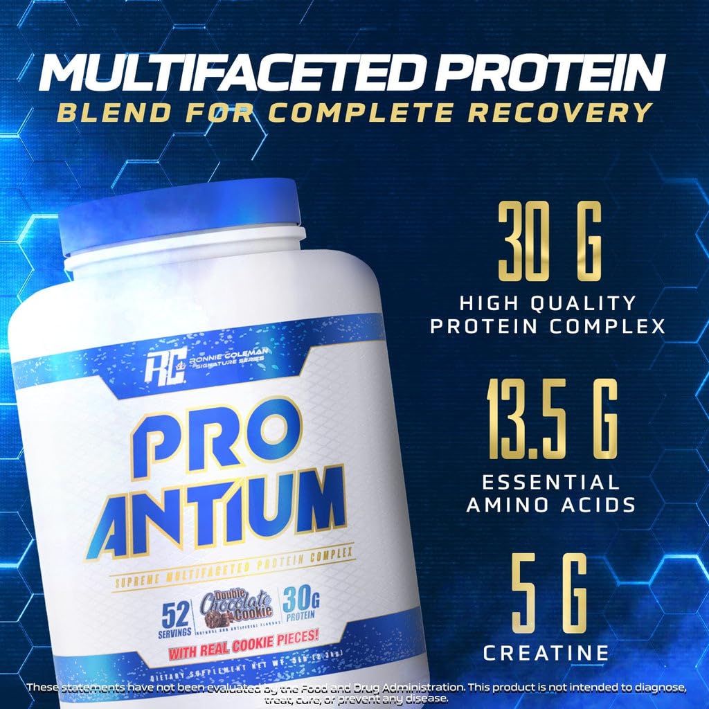RONNIE COLEMAN SIGNATURE SERIES PRO ANTIMUM DOUBLE CHOCOLATE COOKIE 5LB