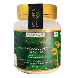 KAPIVA ASHWAGANDHA GOLD CAPSULES 30CAPS