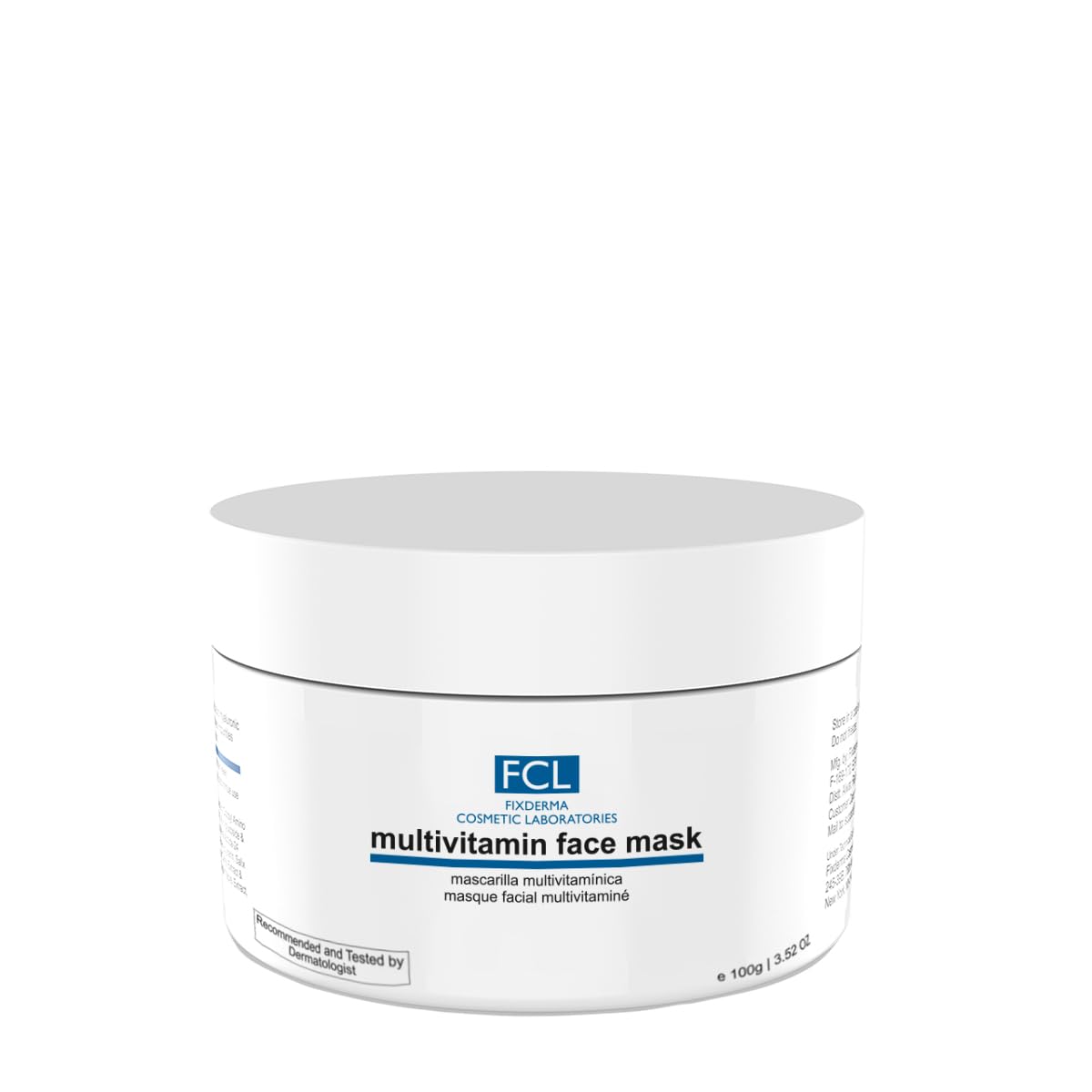 FIXDERMA COSMETIC MULTIVITAMIN FACE MASK ENRICHED WITH VITAMINS 100GM