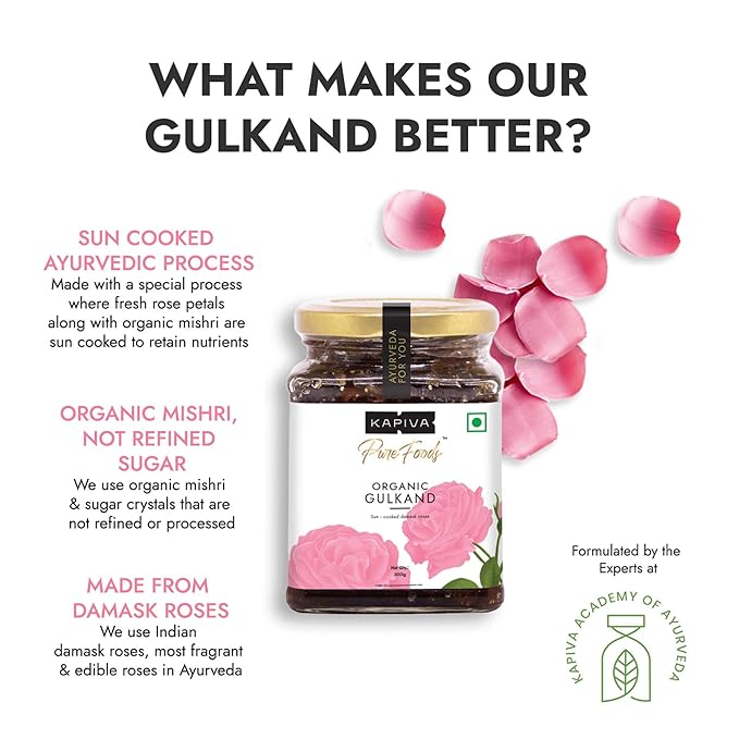 KAPIVA ORGANI GULKAND 300GM