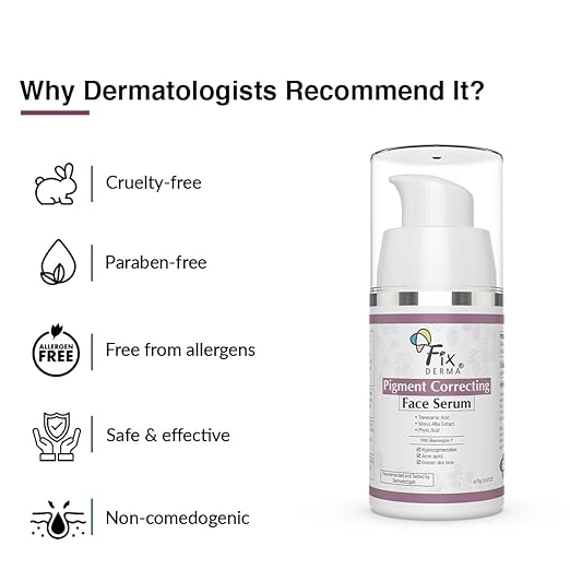 FIXDERMA PIGMENT CORRECTING FACE SERUM TRANEXAMIC ACID TO FIGHT AWAY PIGMENTATION 30GM