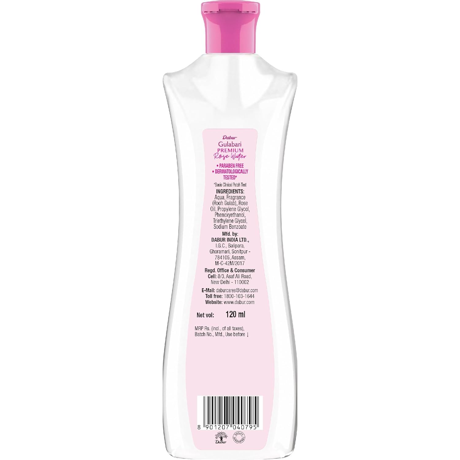 DABUR ROSE WATER 120ML
