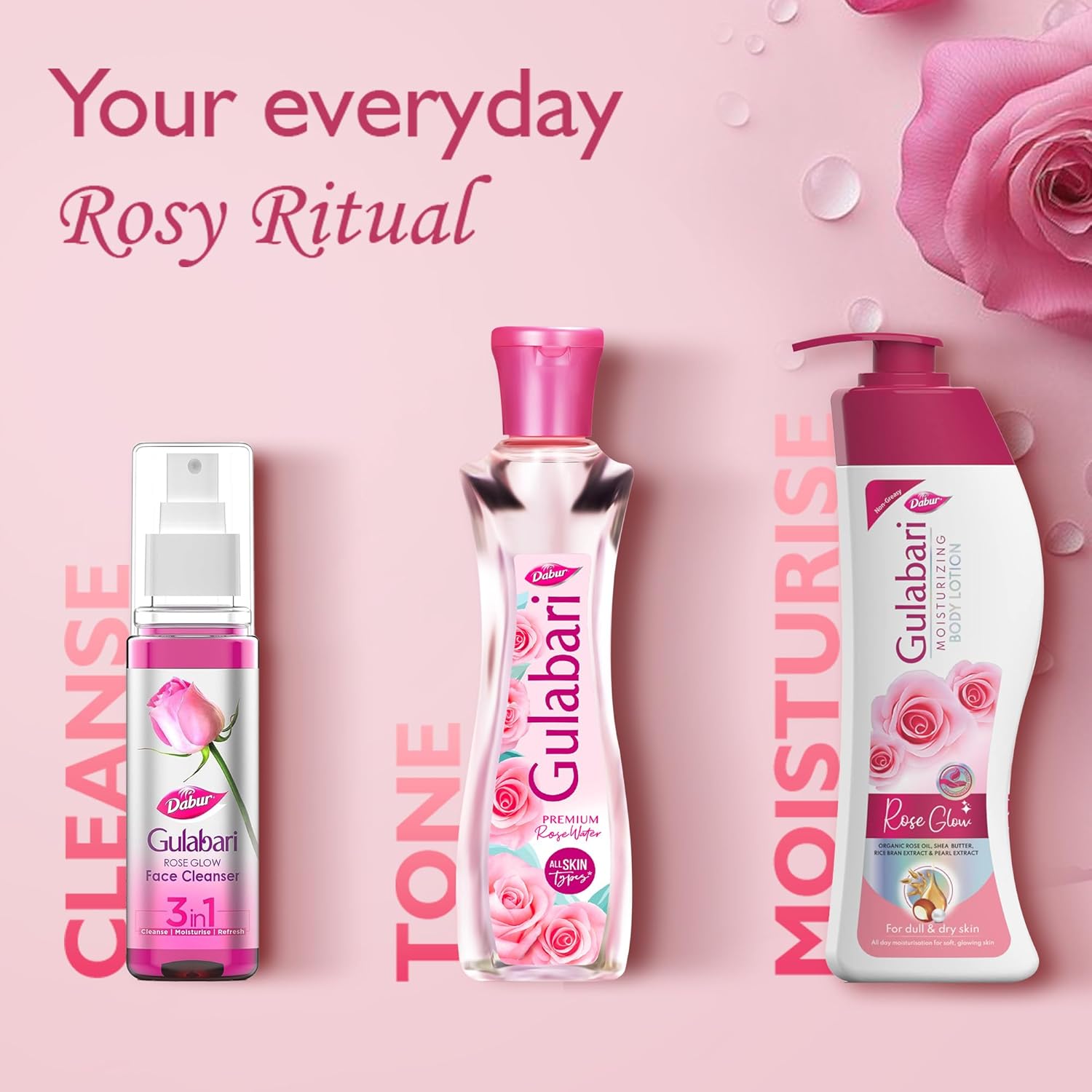 DABUR ROSE WATER 120ML