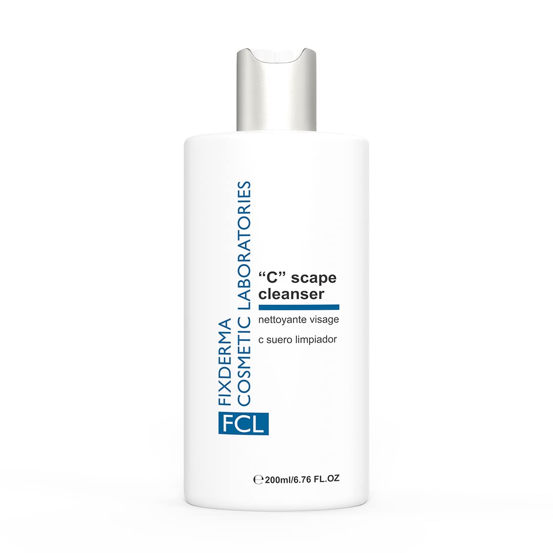 FIXDERMA FCL C-SCAPE CLEANSER, VITAMIN C CLEANSER, BRIGHTENING FACE WASH 200ML