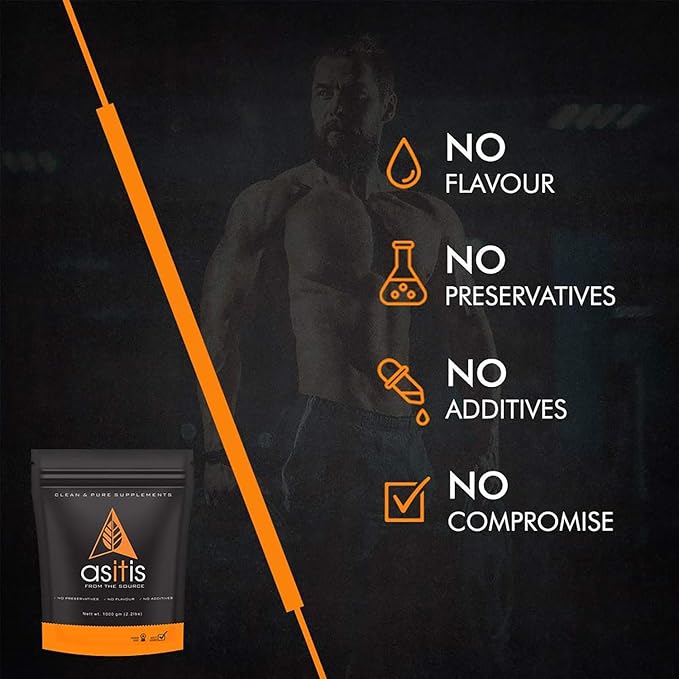 AS-IT-IS NUTRITION WHEY PROTEIN ISOLATE 90% PROTEIN 27G & BCAA 5.9G PER SERVING 1KG