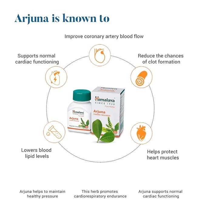 HIMALAYA ARJUNA CARDIAC 60TAB