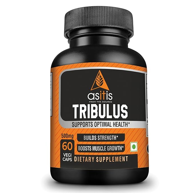 AS-IT-IS NUTRITION TRIBULUS 500MG SUPPORTS ENDURANCE, VITALITY & BOOSTS TESTOSTERONE 60 CAPSULES