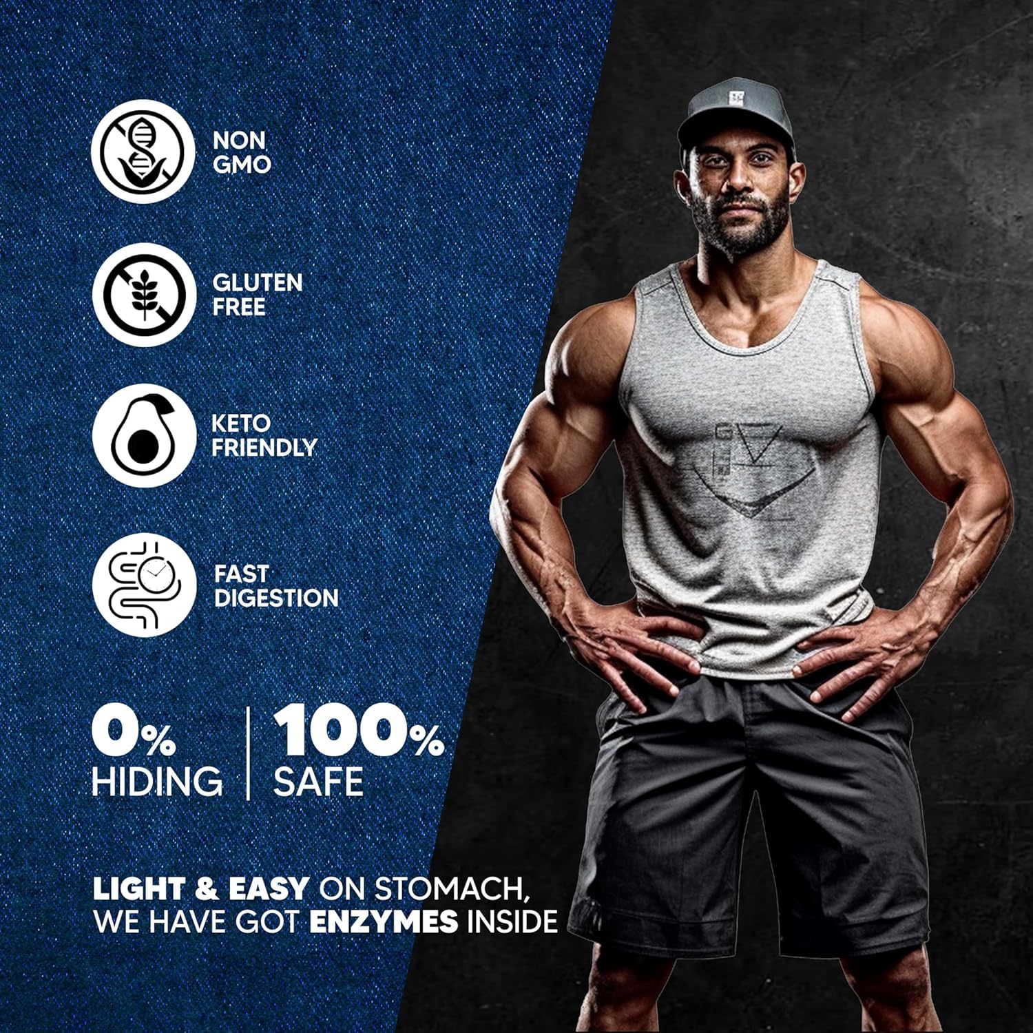 AS-IT-IS ATOM ISOLATE WHEY GOLD WHEY PROTEIN PREVENTS MUSCLE LOSS FASTER RECOVERY CHCOLATE 1KG