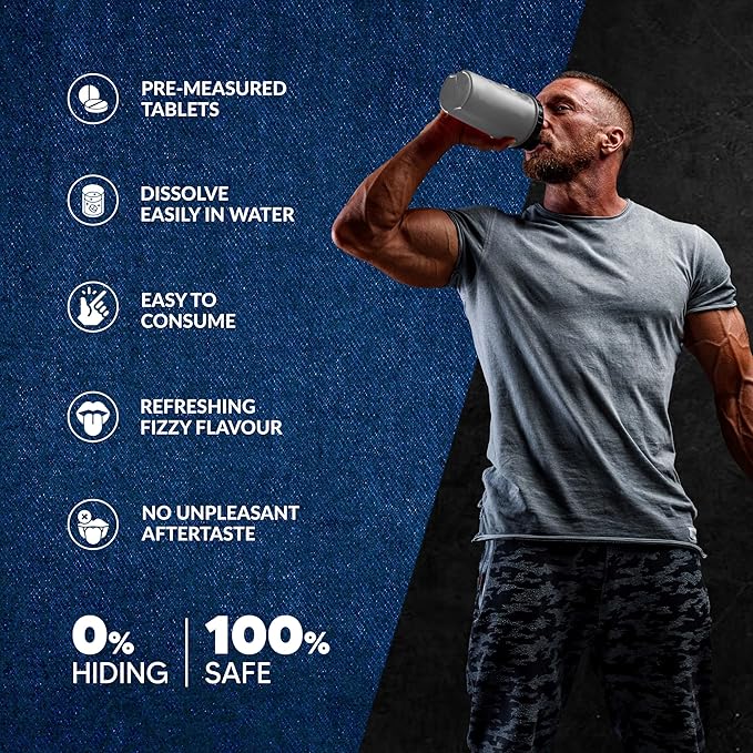 AS-IT-IS ATOM CREATINE MONOHYDRATE 1500MG PINK LEMONADE, BOOST MUSCLE POWER 20 TABLETS