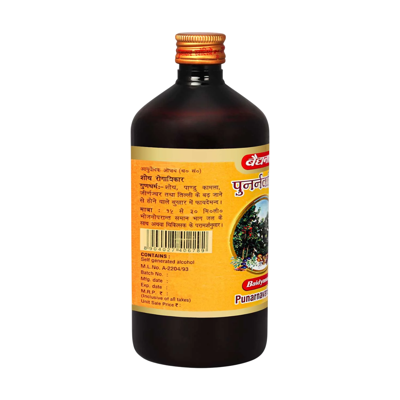 PUNARNAVARISHTA BAIDYANATH 450ML