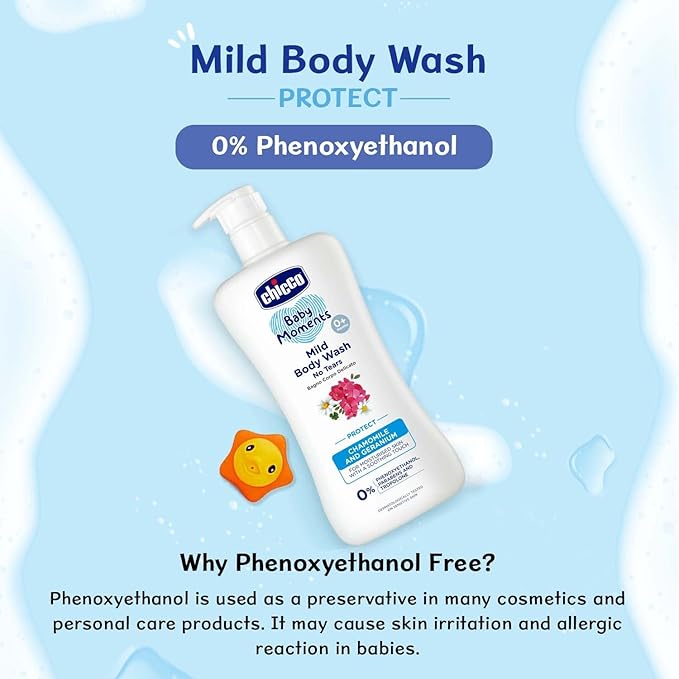 CHICCO MILD BODYWASH PROTECT NO TEARS 200ML