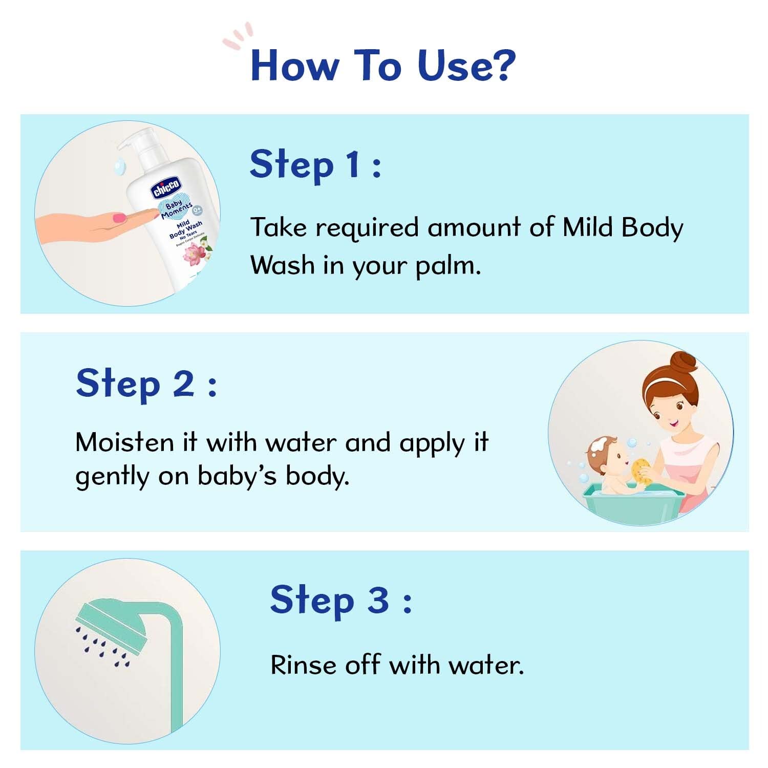 CHICCO MILD BODYWASH REFRESH NO TEARS 200ML