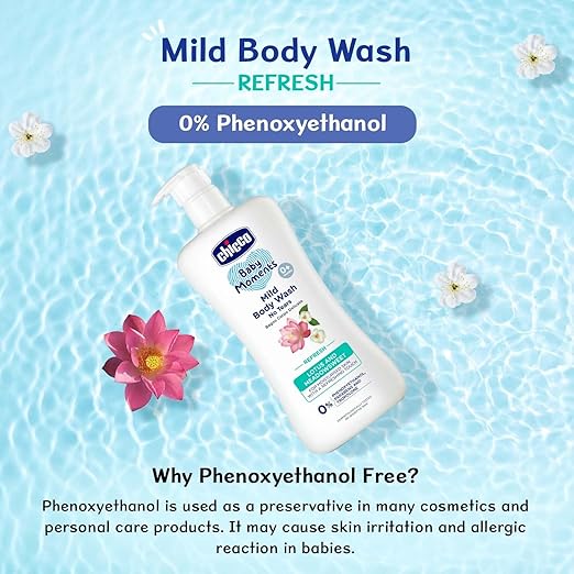 CHICCO MILD BODYWASH REFRESH NO TEARS 200ML