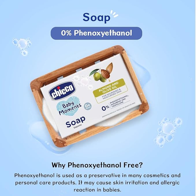 CHICCO BM SOAP 125GM (3+1) PACK