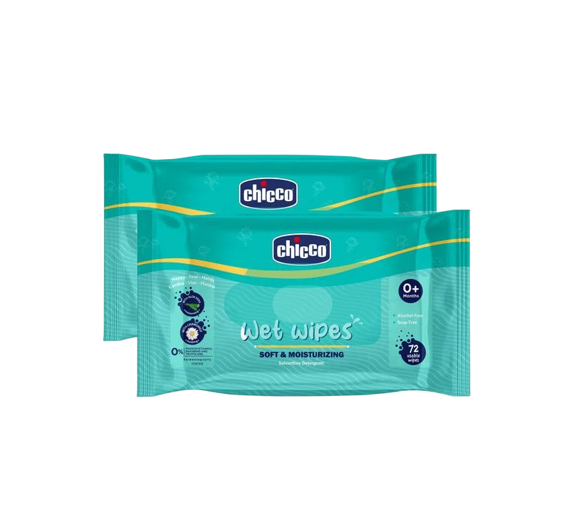 CHICCO WET WIPES FT 144PCS