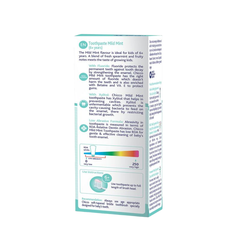 CHICCO MILD MINT TOOHTPASTE 6Y+ 70G