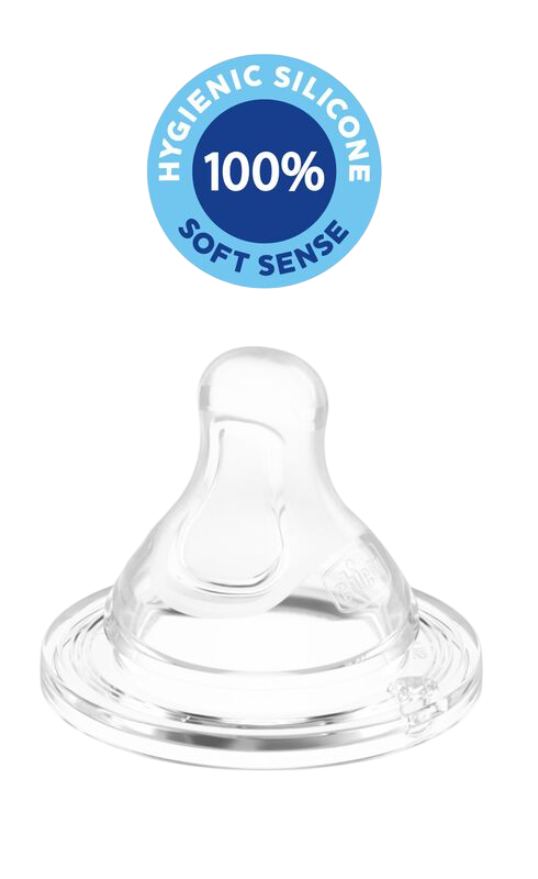 CHICCO TEAT PERFECT SLOW FLOW 0M+ (2PCS)