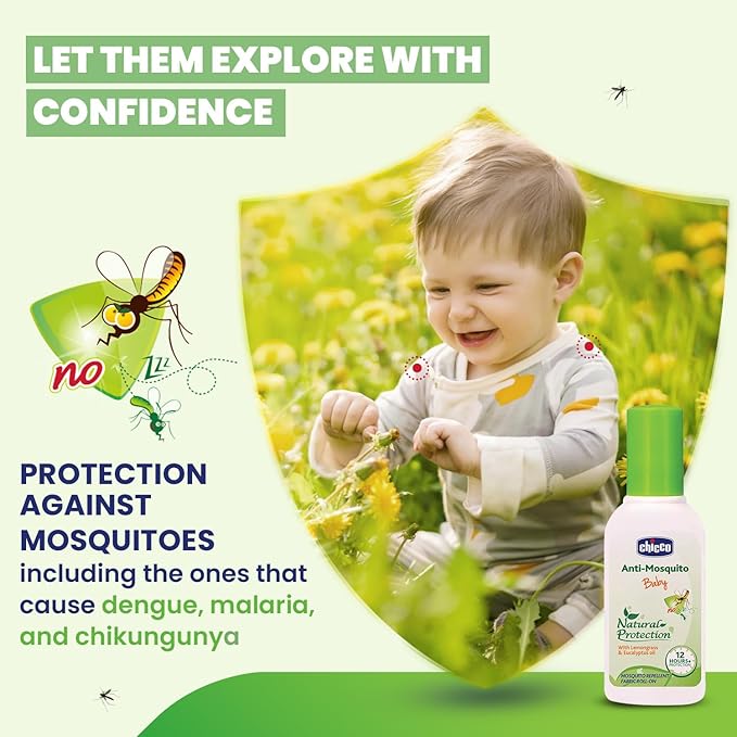 CHICCO ANTI-MOSQUITO FABRIC ROLL-ON 8ML