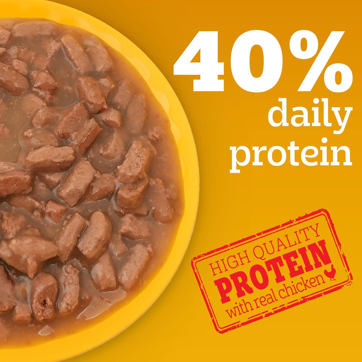 PEDIGREE ADULT WET DOG FOOD, CHICKEN & LIVER CHUNKS IN GRAVY, 130GM