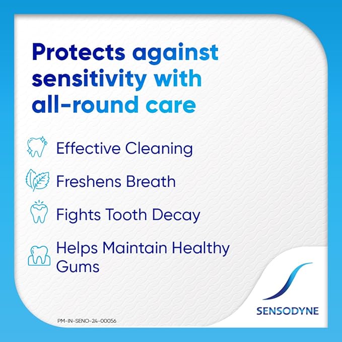 SENSODYNE FRESH GEL SENSITIVITY RELIEF TOOTHPASTE 150GM