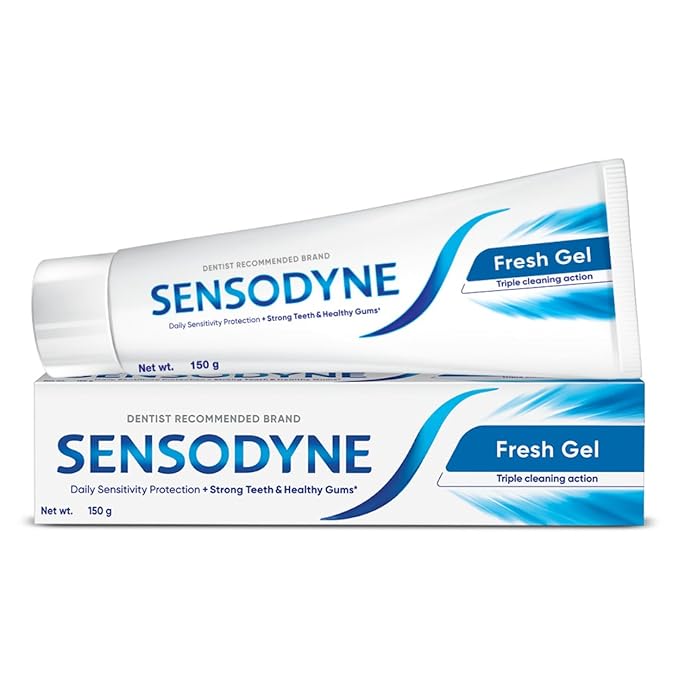 SENSODYNE FRESH GEL SENSITIVITY RELIEF TOOTHPASTE 150GM