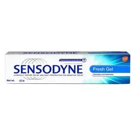 SENSODYNE FRESH GEL SENSITIVITY RELIEF TOOTHPASTE 40GM