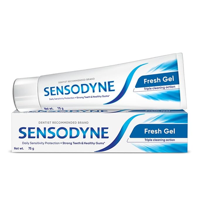 SENSODYNE FRESH GEL SENSITIVITY RELIEF TOOTHPASTE 75GM
