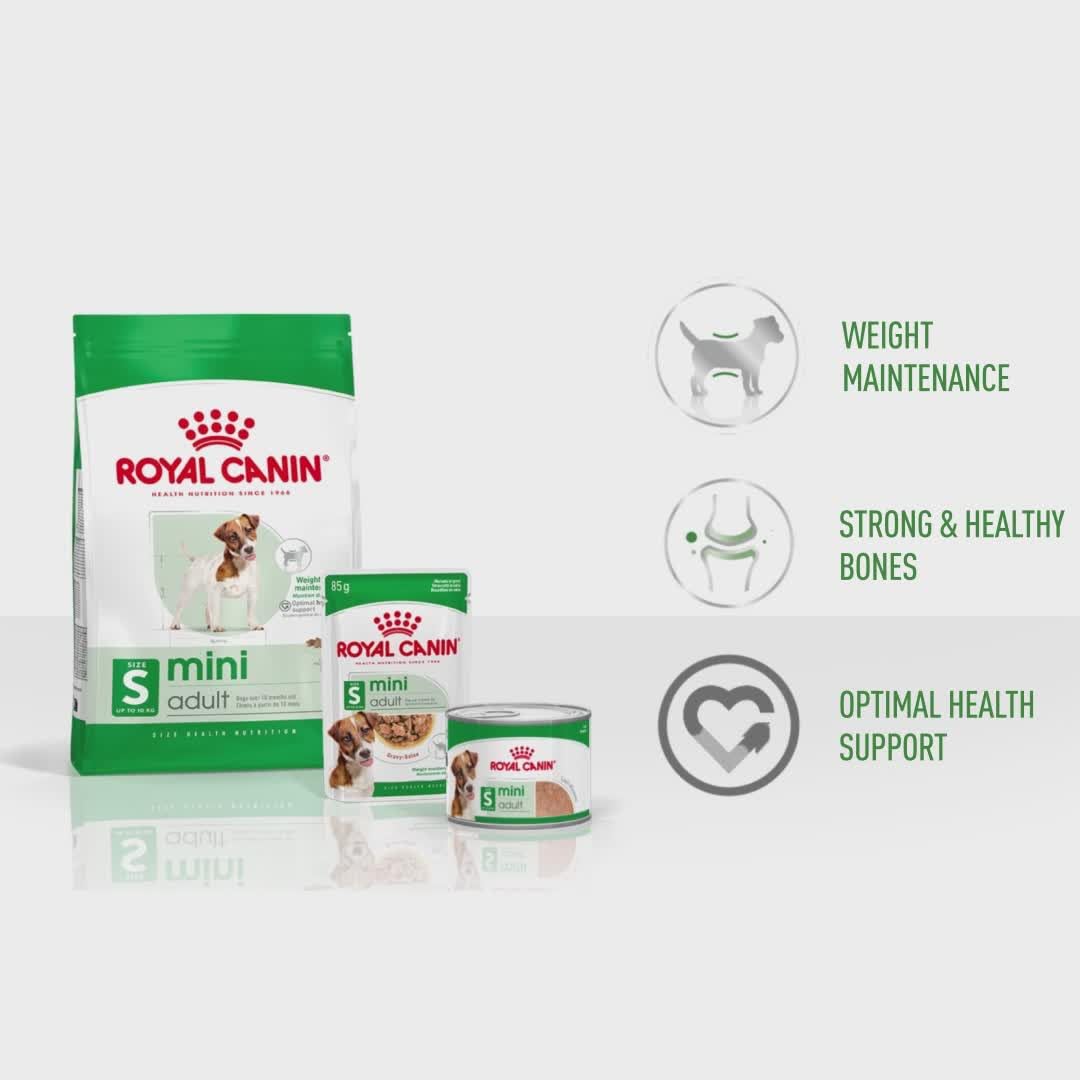 ROYAL CANIN MINI ADULT PELLET DOG FOOD, CHICKEN 4 KG