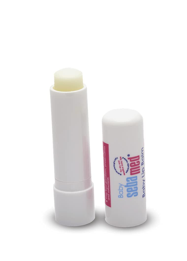 SEBAMED BABY LIP BALM|SOFT LIPS|WITH SHEA BUTTER, JOJOBA OIL & BEESWAX|4.8 GM