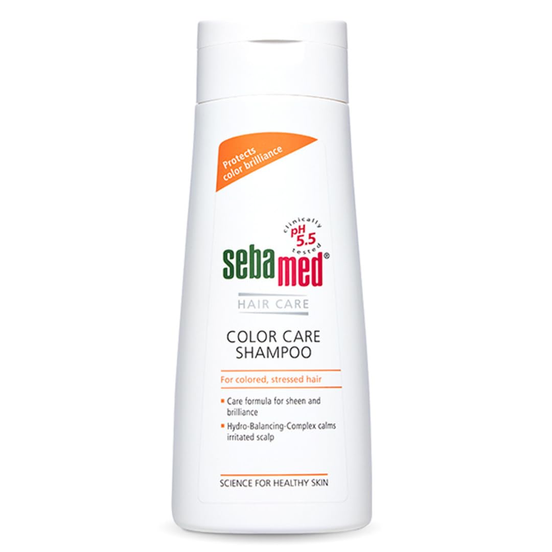 SEBAMED COLOR CARE SHAMPOO|PH5.5 REPAIRS DAMAGE DUE TO HAIR COLOURING 200ML