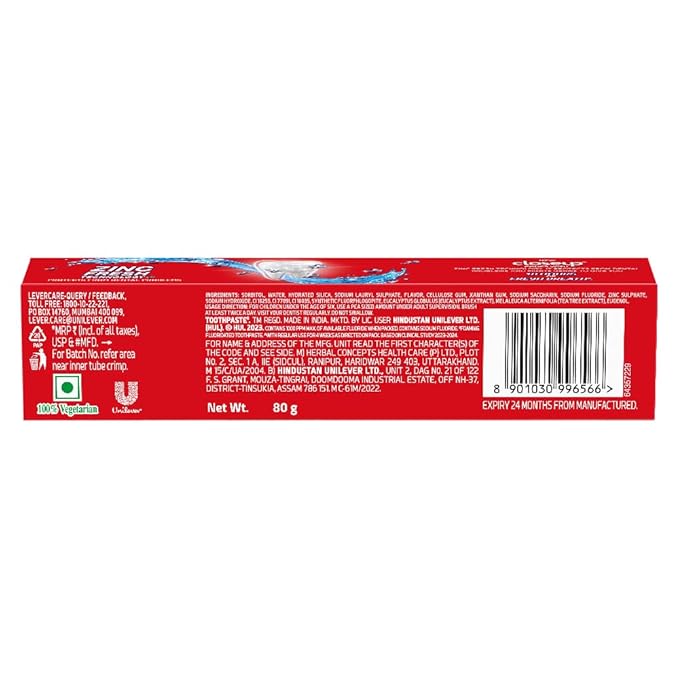 CLOSEUP EVERFRESH REDHOT 80GM