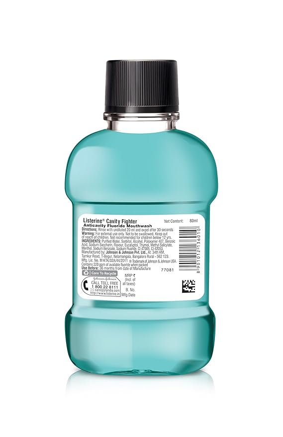 LISTERINE CAVITY FIGHTER 80ML
