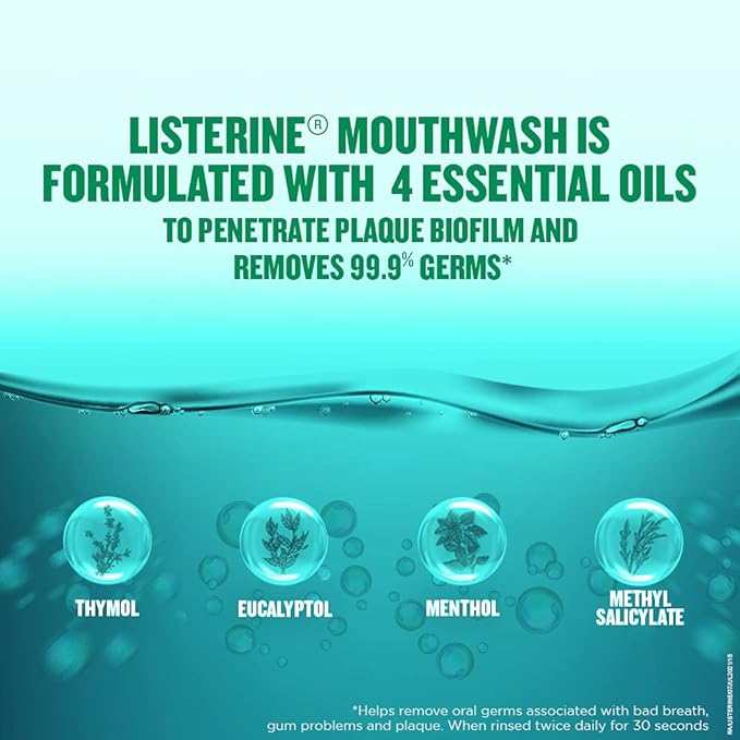 LISTERINE CAVITY FIGHTER MOUTHWASH 250ML